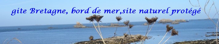 la c�te sauvage de plougasnou,vacances au gite vue mer bretagne pour profiter de la mer, la randonn�e, la p�che, la flore, la baie de morlaix dans le finist�re fait des efforts pour accueillir les personnes � mobilit� r�duite